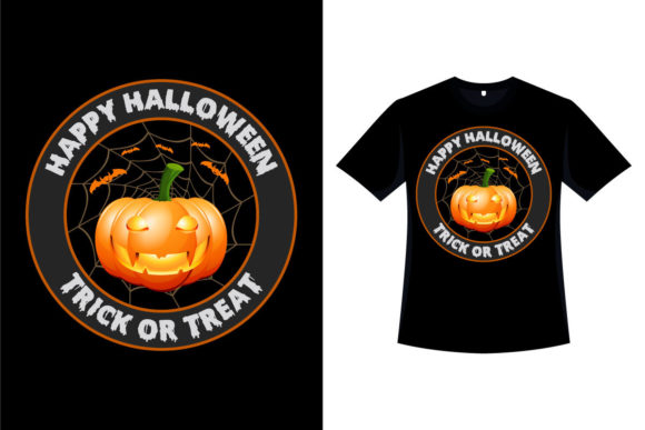 Happy Halloween Vintage Pumpkin T-shirt