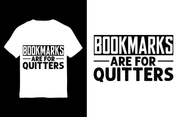 Reading T-Shirt Design, Bookmarks Are