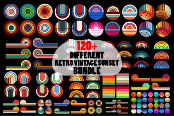 Retro Vintage Sunset Excess Bundle