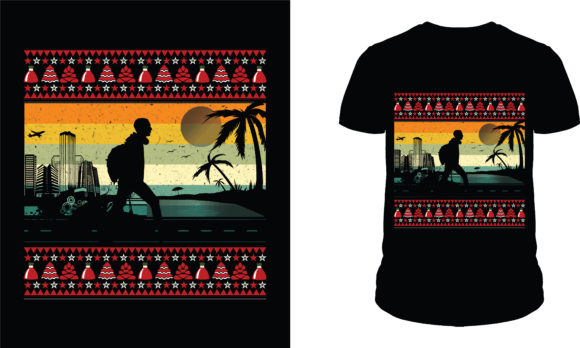 Trendy Vacation T Shirt Design