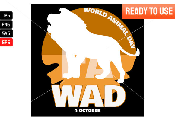 World Day 4 October T-shirt Design